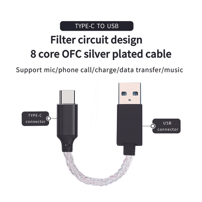 JCALLY OT03 / OT04 Adapter USB Type C / Lightning / USB