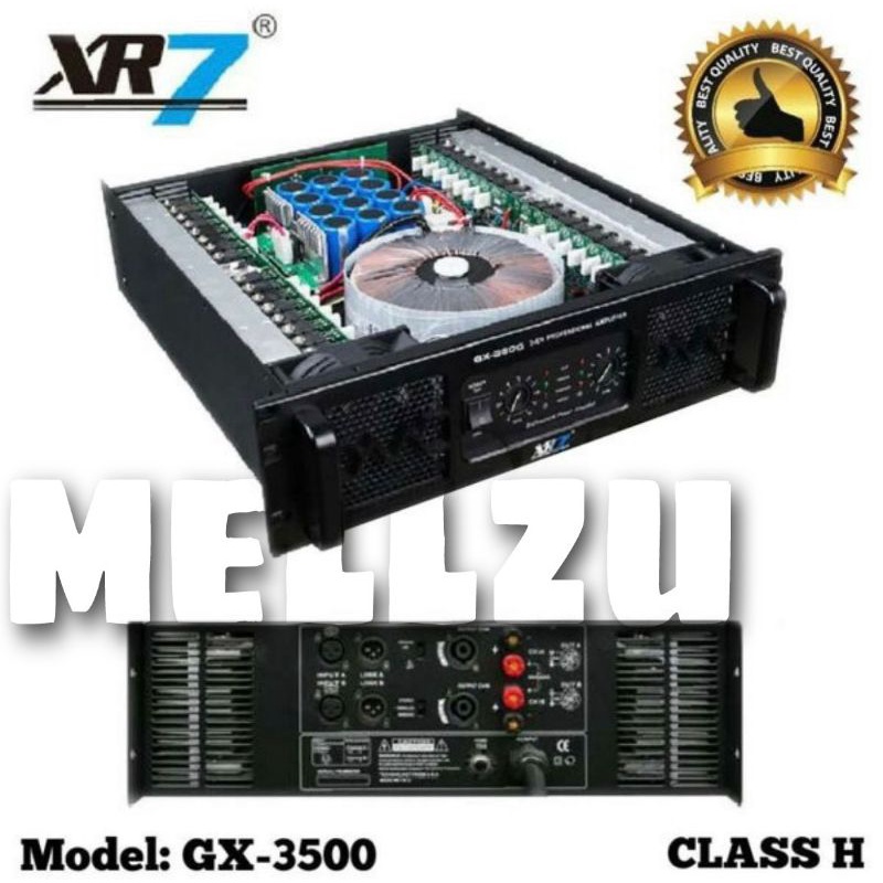 Power XR7 GX 3500 Amplifier Class H Original