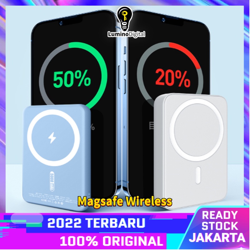 Wireless Battery Pack  /mag/safe Powerbank 20000mah / Mag/safe  Powerbank 10000 Mah / Magnetic Power Bank / Mini PowerBank / Ip 11 Pro Max /12 Pro Max / 13 Pro Max/ 100000 Mah Original Modul Powerbank