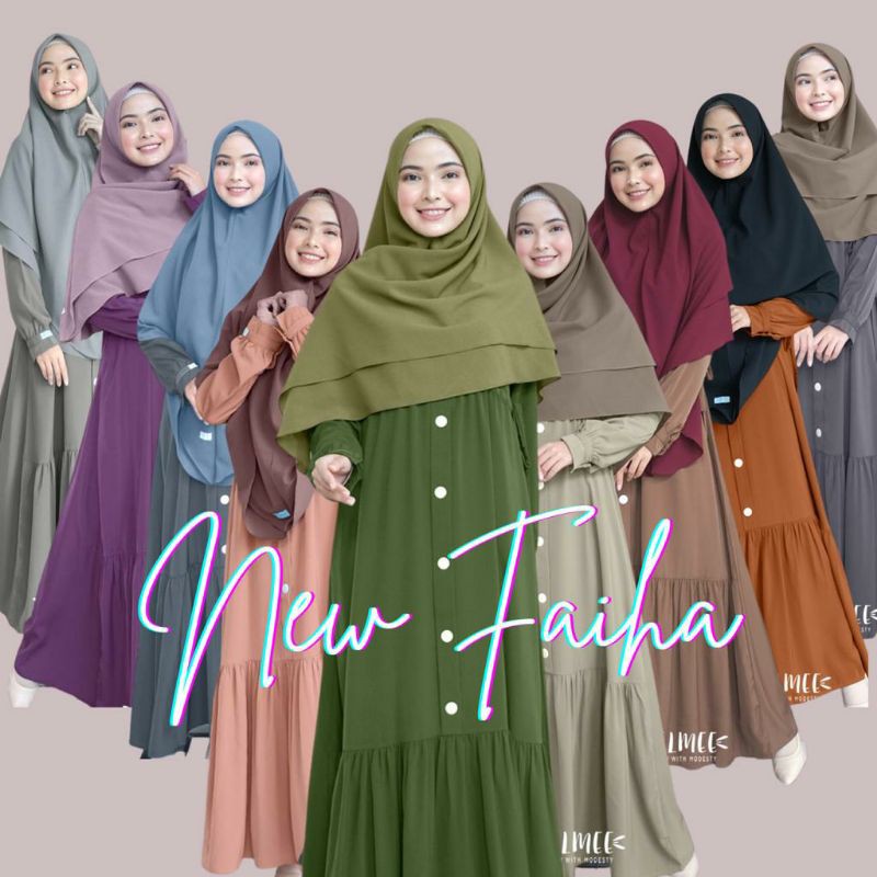 Faiha v2 by Silmee | Gamis Faiha | Gamis Busui