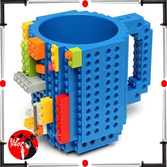 Gelas Mug Lego Build on Brick