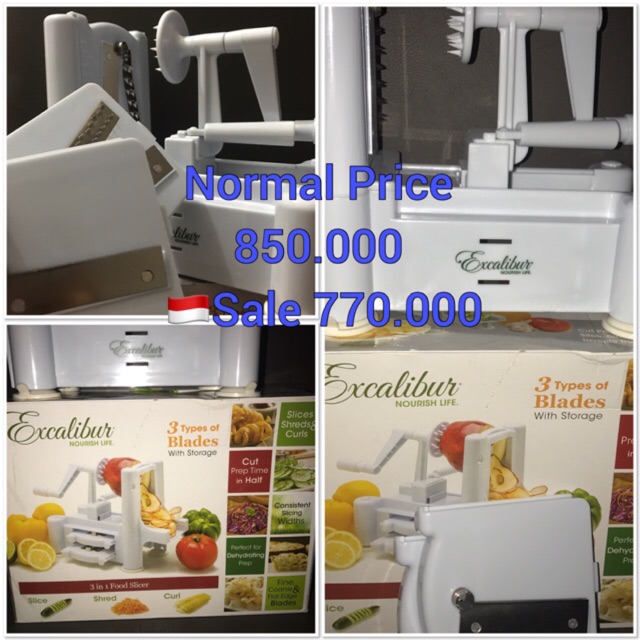 Excalibur Spiral Vegetable Slicer