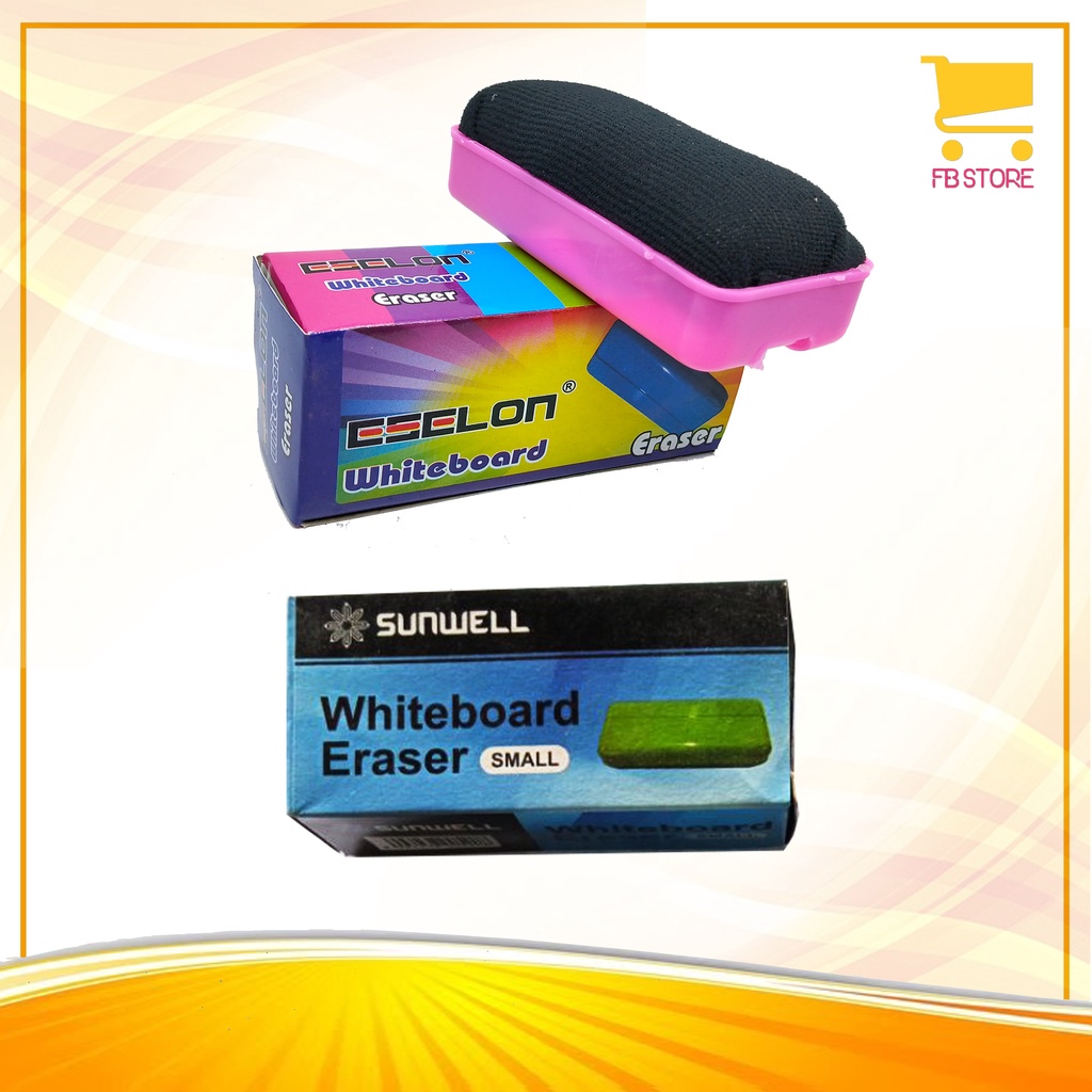 

Penghapus Papan / Whiteboard Eraser Eselon / Sunwell +- 10,5x4,7x3,5cm