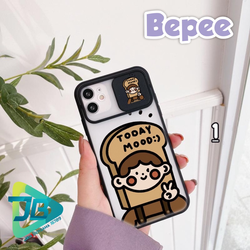 SOFTCASE SLIDE KAMERA BEPEE OPPO VIVO SAMSUNG XIAOMI REALME IPHONE ALL TYPE JB4858