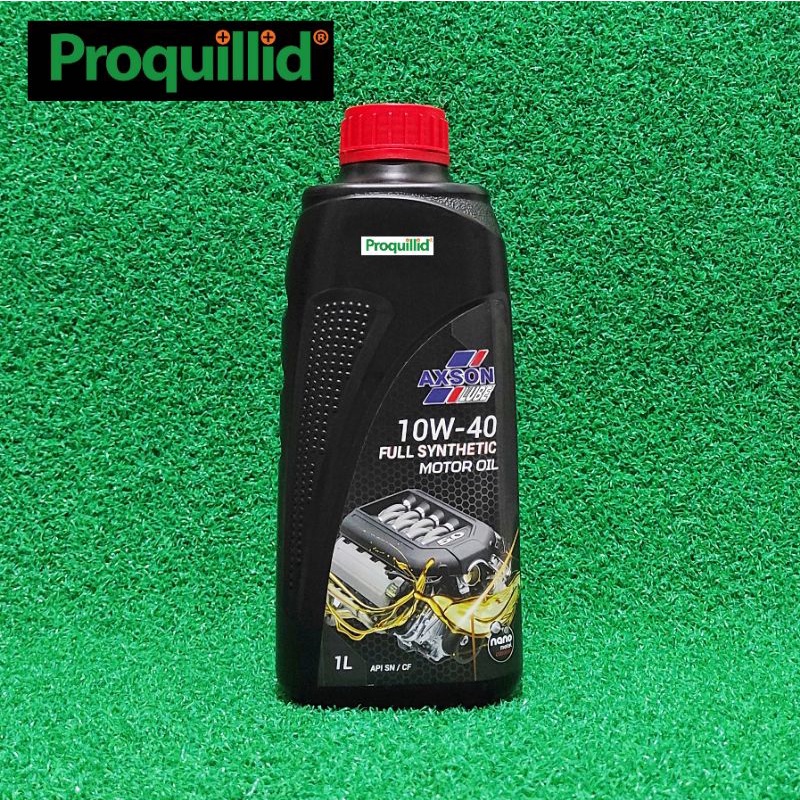 AXSON LUBE FULL SYNTHETIC ENGINE OIL SAE 10W-40 API SN/CF 1 L OLI MESIN MOBIL BENSIN FULL SINTETIS 1
