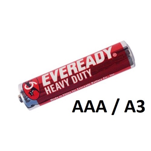 BATERAI BATRE BATTERY EVEREADY AA / AAA 1.5V R6 PER PCS