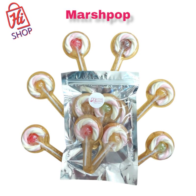 

Marshmallow lolipop 2in1 Marshpop 2in1 Kualitas Premium