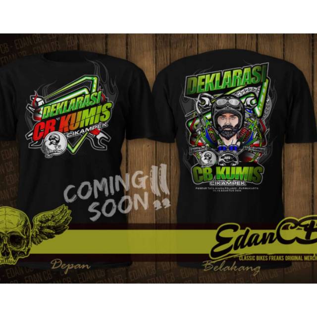 Kaos Deklarasi CB Kumis