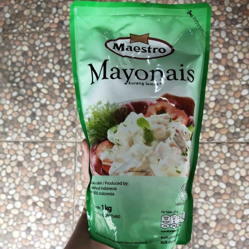 

MAESTRO MAYONAIS (MAYONNAISE) KURANG LEMAK 1KG