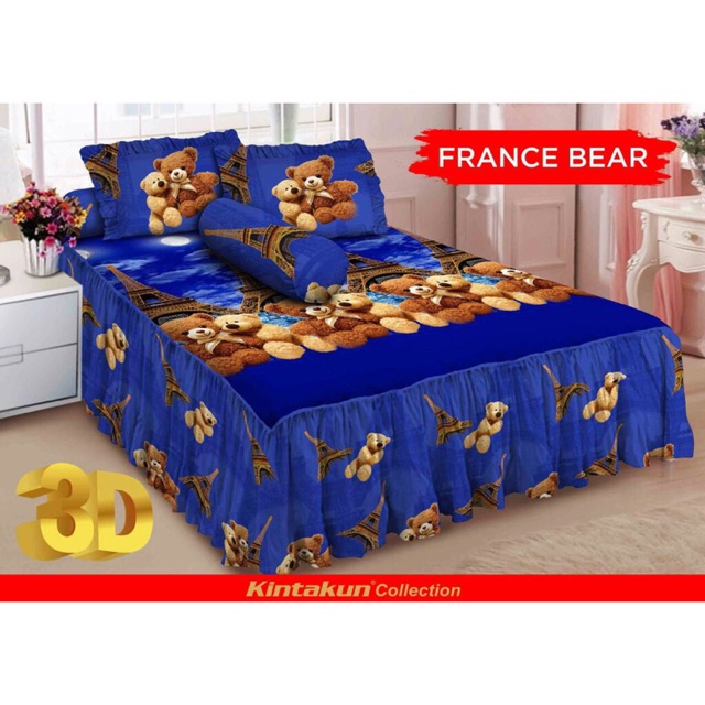 Seprei rumbai kintakun 180x200 king france bear