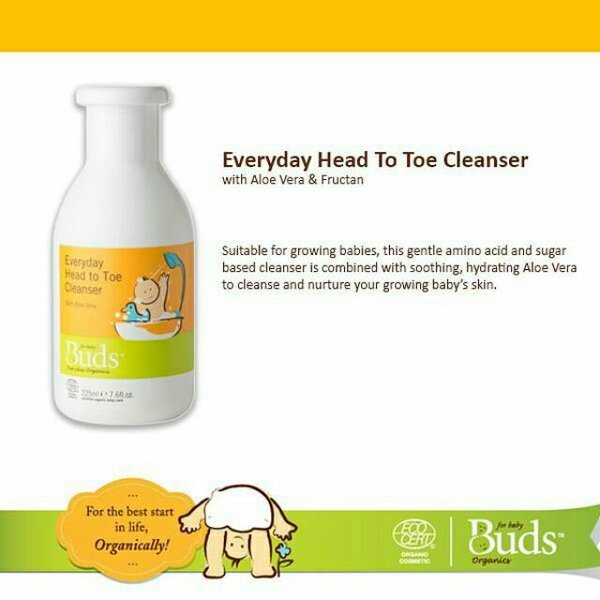 Buds Organics - Everyday Head To Toe 225ml