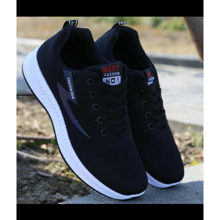 Sepatu Sneakers Kanvas Pria Casual Import Sport Best Fashion