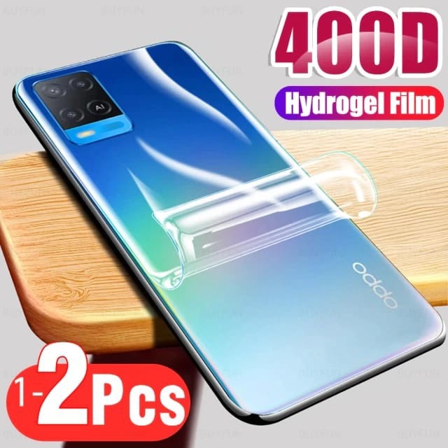 OPPO A95 / A74 4G / A54 / A53 / A33 CLEAR BACK HYDROGEL ANTI GORES BELAKANG