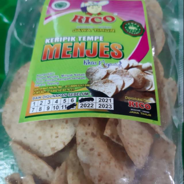

Kripik tempe menjes asli dr kota ngawi