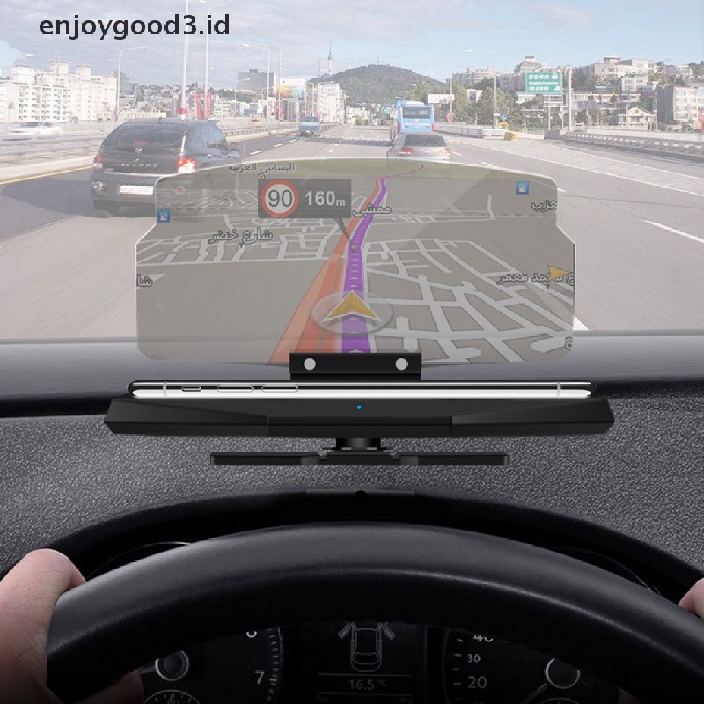 (Rready Stock) HUD Head Up Display GPS Navigasi Mobil (ID)