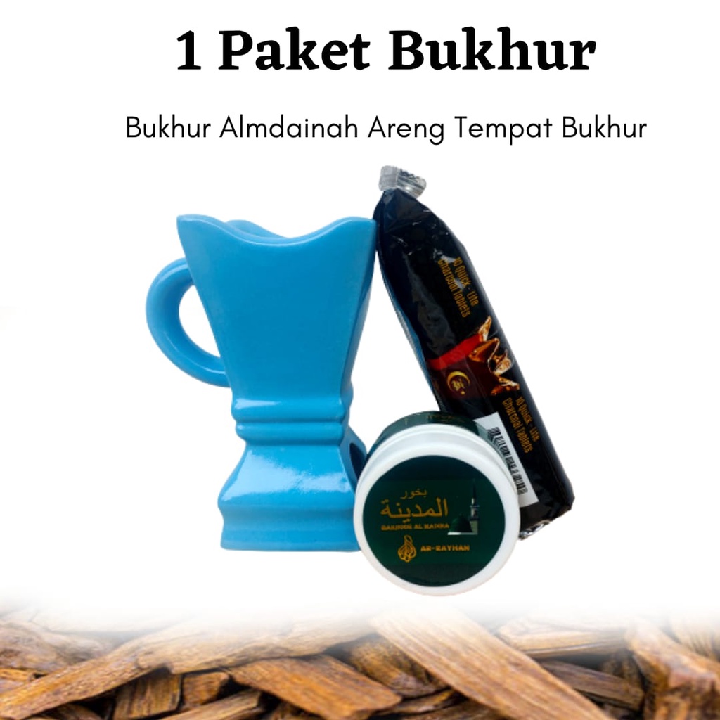 Buhur Ar - Rayhan 1 Paket Buhur Arang Dan Prapen