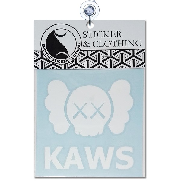 Stiker KAWS Logo Cutting Sticker untuk aksesoris Mobil Motor Oracal