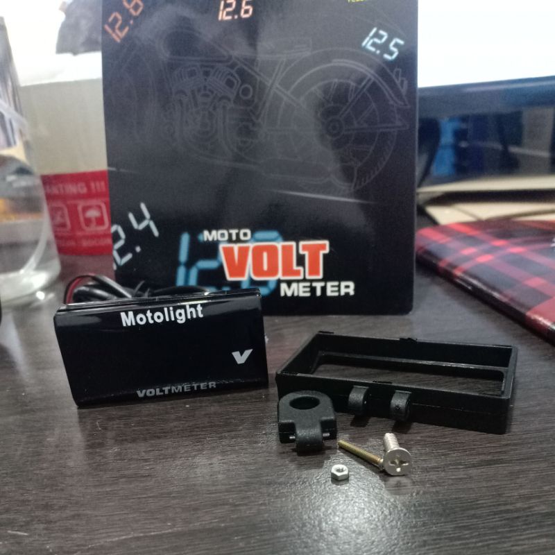 Voltmeter 12Volt - Voltmeter Motor - Voltmeter Digital