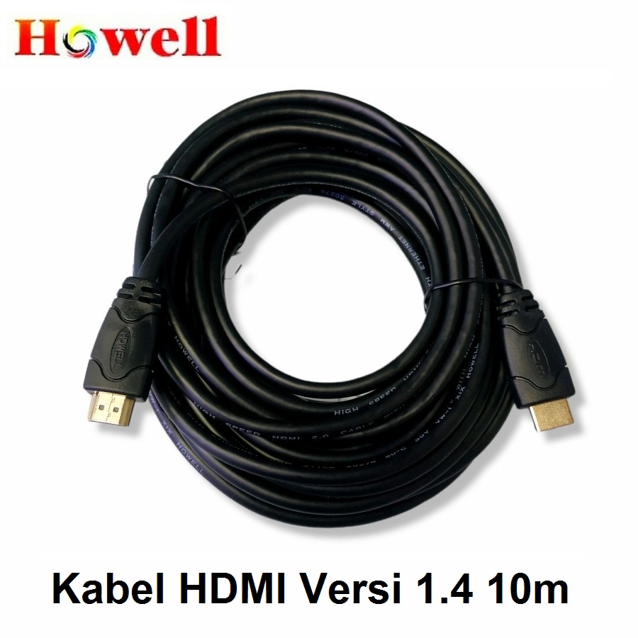 Howell Kabel HDMI Versi 1.4 PVC 10M