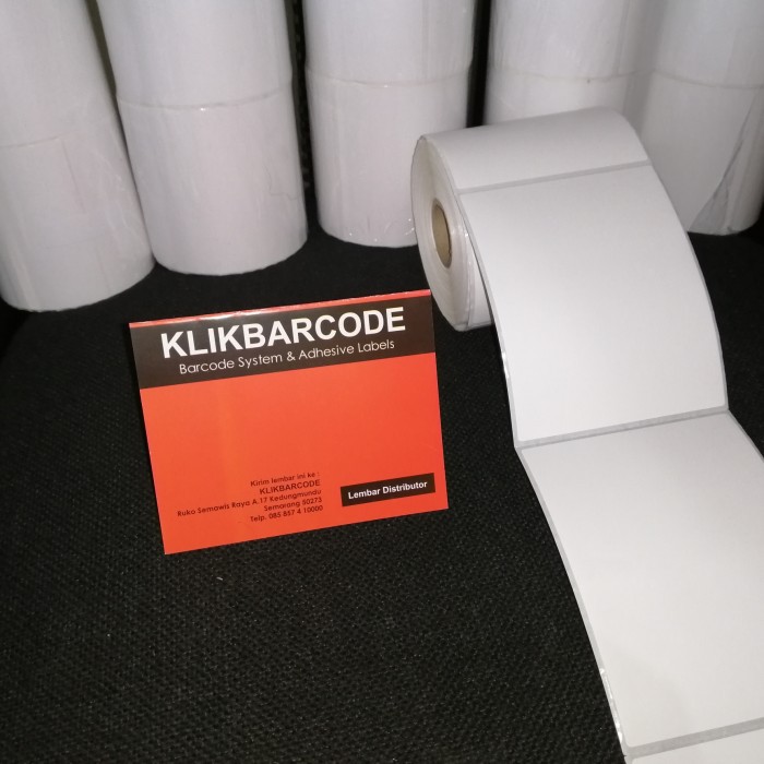 

300 pcs Label Thermal 78x100mm - 78x100 78 x 100 mm (1 LINE)xprinter Kertas Sticker Receipt isi 300 pcs