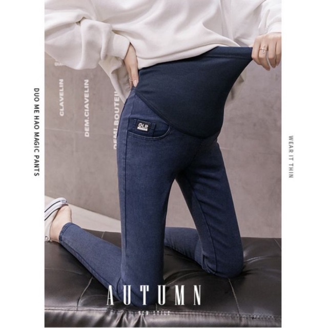 Celana Ibu Hamil Panjang Soft Jeans