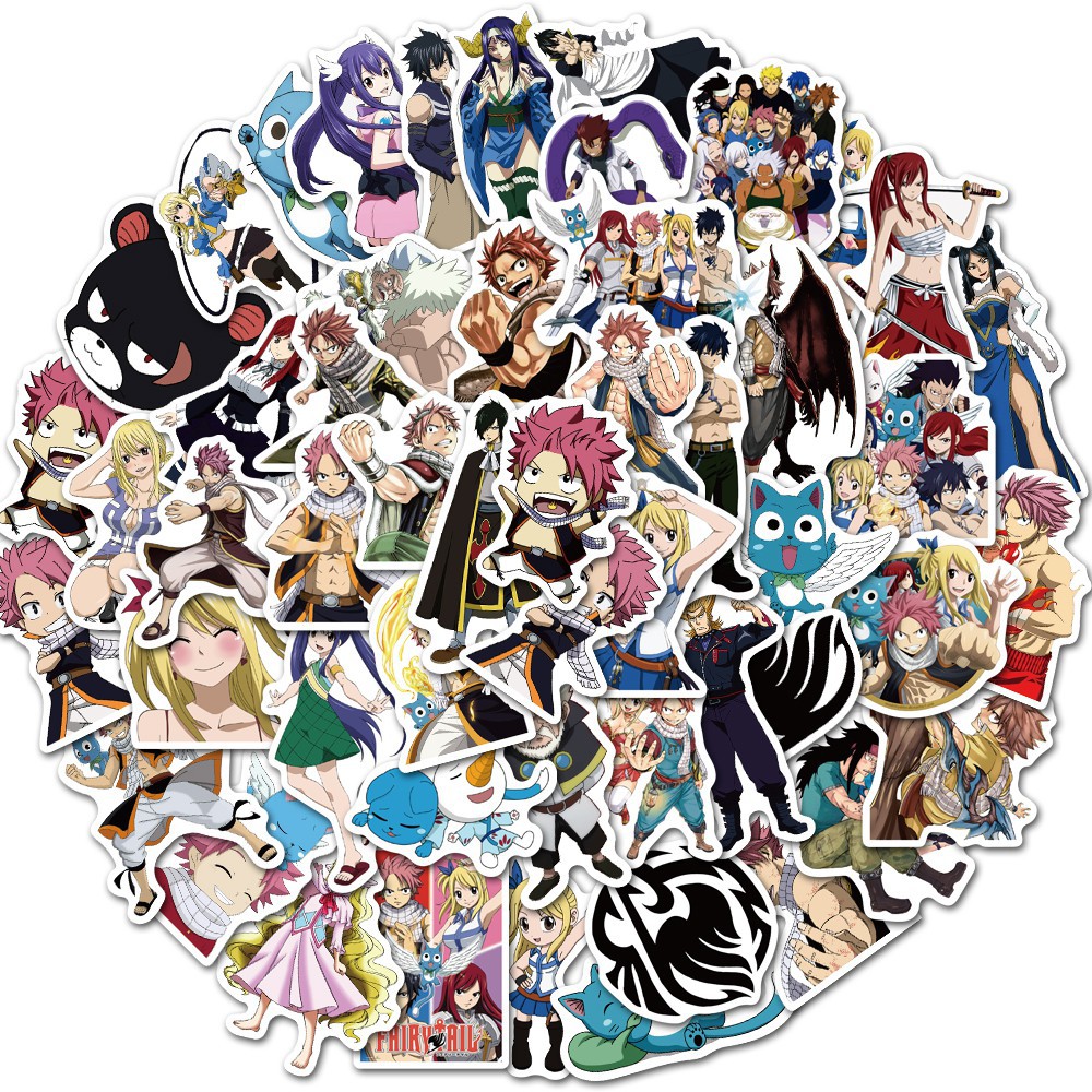 FT002 – Sticker / Stiker Anime Jepang Fairy Tail