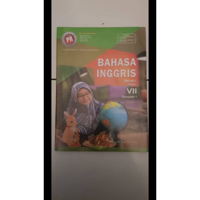 Buku PR Bahasa Inggris kelas 7 semester 1 revisi intan pariwara