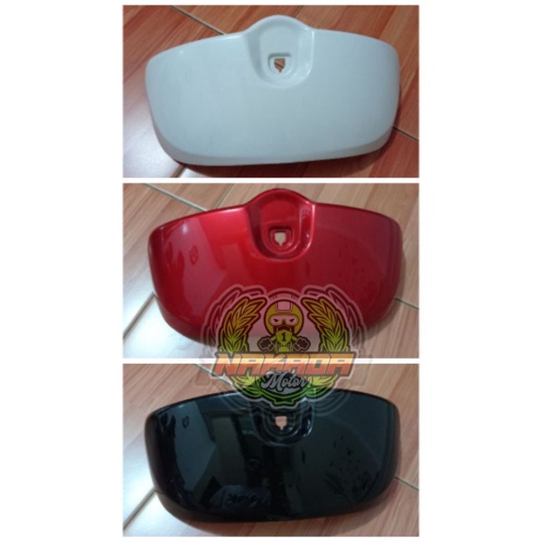 Jual Cover Rak Rack Laci Dasbor Kantong Minum Scoopy Fi Merah Biru Krem