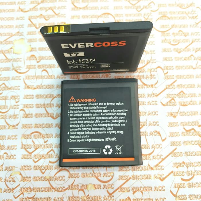 Baterai Battery Double Power Evercoss Evercross Cross T7 / TC2 / TC-2