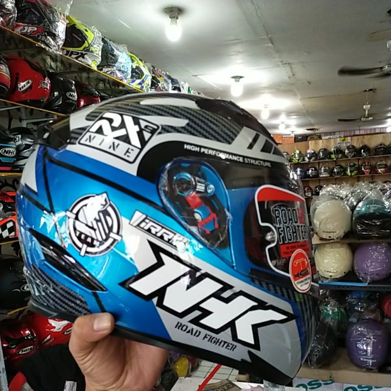 Helm NHK rx9 racer x blue