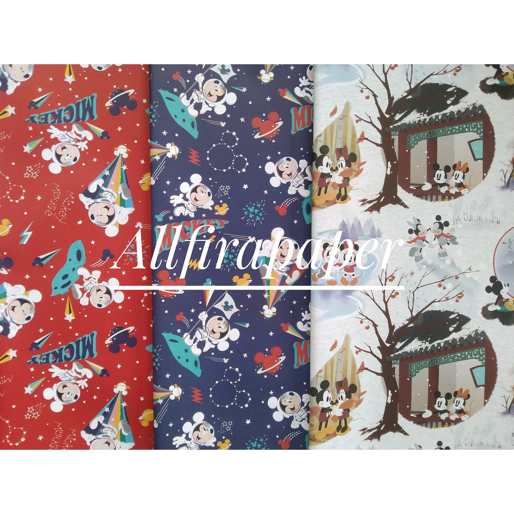 

Kertas Kado Sansan wawa karakter Mickey series