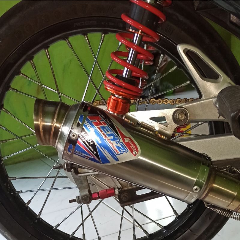 knalpot henz racing kolong supra 125