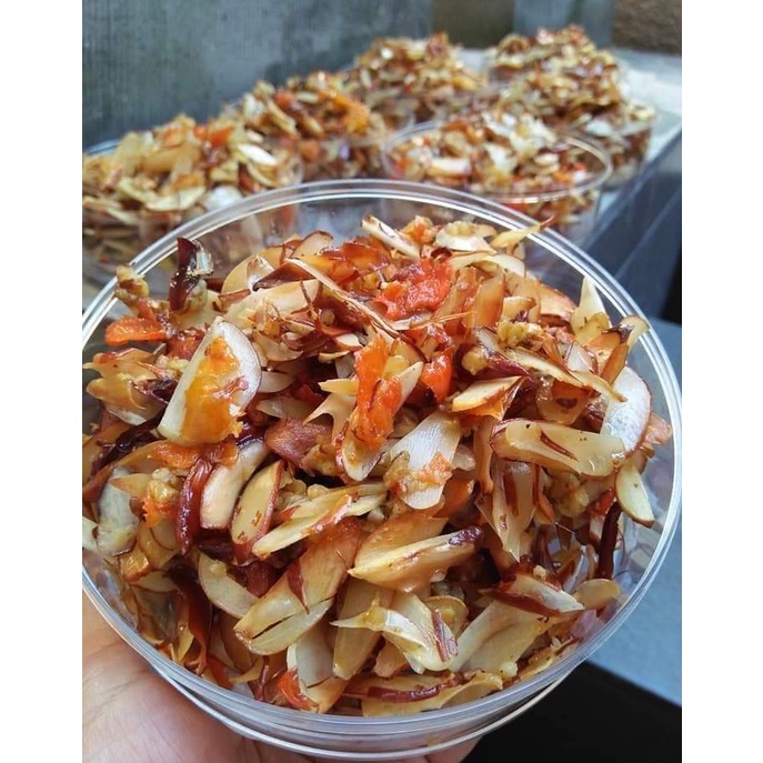 

Keripik biji nangka manjilen kripik nangka berbumbu khas bali