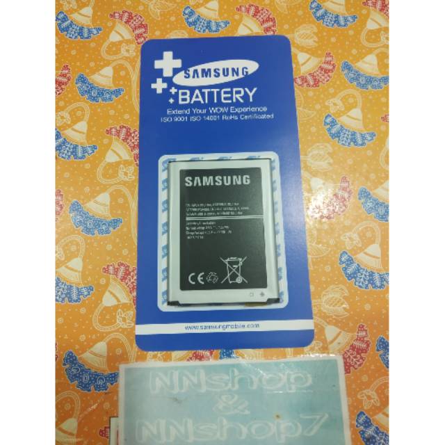 Baterai Samsung S4Mini S4 Mini i9190 Original