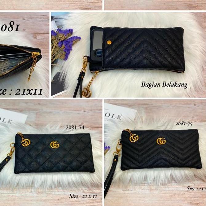 ☀ Mc Hpo wallet bahan bordir caviar, wp 20cm ☟