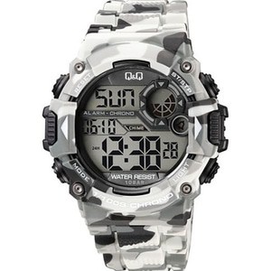 JAM TANGAN Tentara abu-abu loreng QQ M146 Q&Q MILITER army marinir