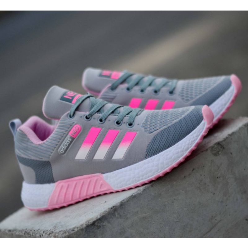 (COD) Sepatu Olahraga Wanita Adidas Neo Women - Sepatu Running Lari Sneaker, sepatu Cewek