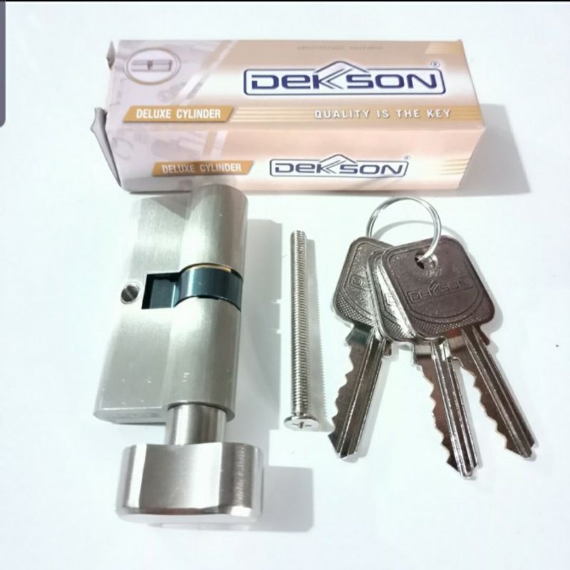 Cylinder Kunci Pintu Dekson Knop 60mm - Anak Kunci Pintu Dekson - Silinder Knop Dekson 60mm - Anak K