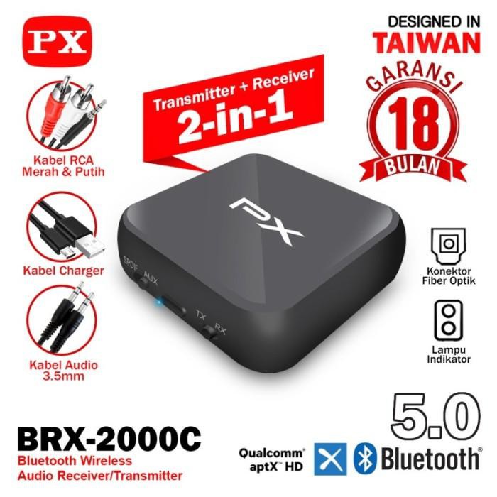 new PX BRX-2000C Bluetooth Receiver Transmitter 5.0 Audio Aptx HD stereo