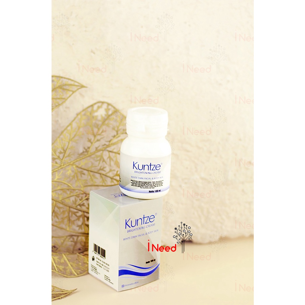 (INEED) KUNTZE Bleaching Brightening Cream With Dark Facial &amp; Body Skin