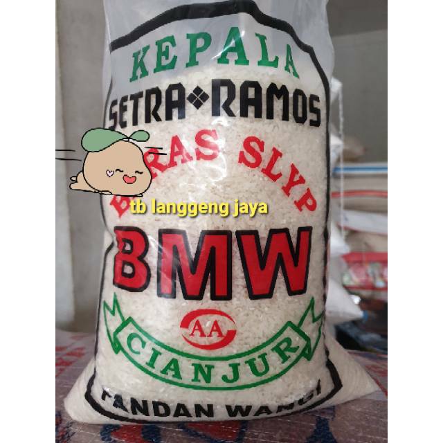 

BERAS BMW BERAS PANDAN WANGI ASLI 5 KG BIJIH BULAT