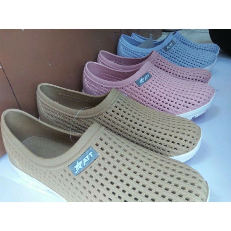 (COD) Sepatu Karet Wanita Murah ATT PSW 159 ukuran 37-40