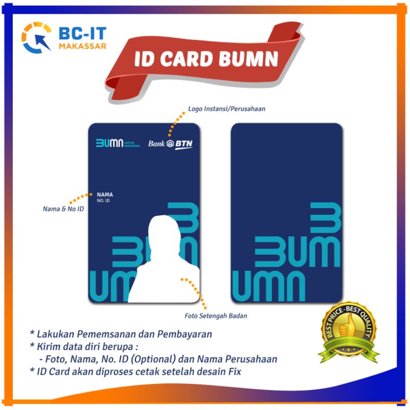 ID CARD BUMN - Custom