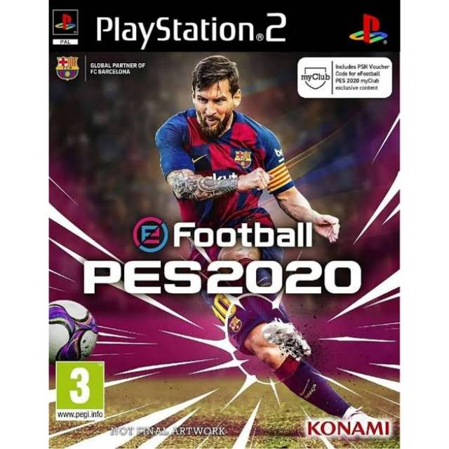 Nostalgia Kaset Game PS2 Murah PES 2020 Update Mei