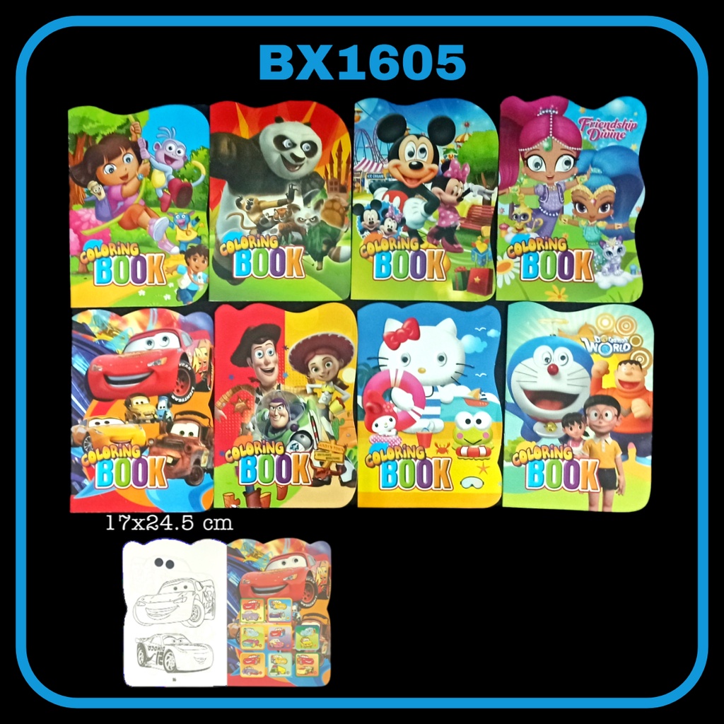 

SOS Buku Mewarnai Tanggung Mata / Buku Mewarnai Anak / Buku Anak