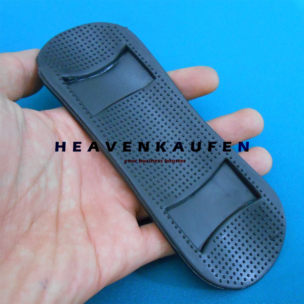 Karet Bantalan Pundak Tas Lebar 3,8 cm Warna Hitam Type B