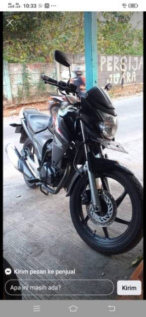 Kupingan lampu depn megapro new monoshok 2011