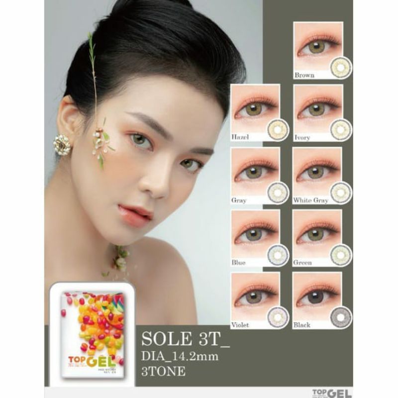 Softlens TOPGEL SOLE 3T BY EOS