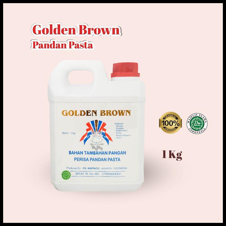 

Golden Brown Perisa Pandan Pasta 1Kg