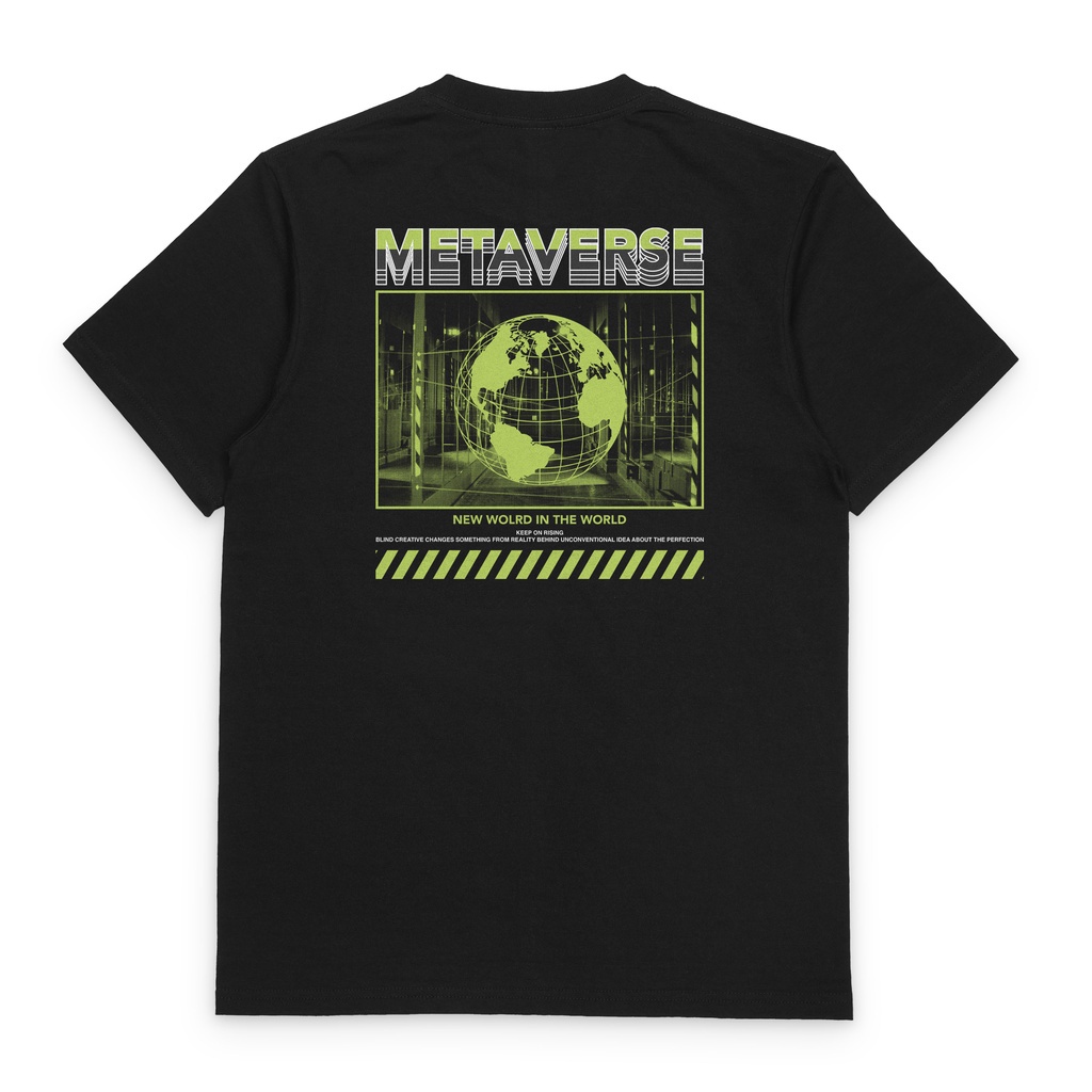 Kaos Crypto "Metaverse" - Kaos Crypto / Baju Crypto / Kaos Crypto Metaverse / Baju Crypto / Kaos Met